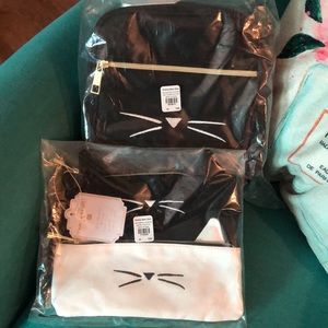 Pottery barn pencil pouch & Lunch bag